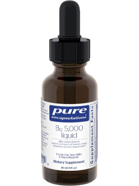 Pure Encapsulations, B12 5000 Liquid, 30 ml