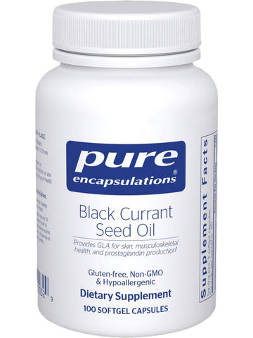 Pure Encapsulations, Black Currant Seed Oil, 500 mg, 100 gels