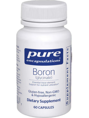 Pure Encapsulations, Boron (Glycinate), 60 Capsules