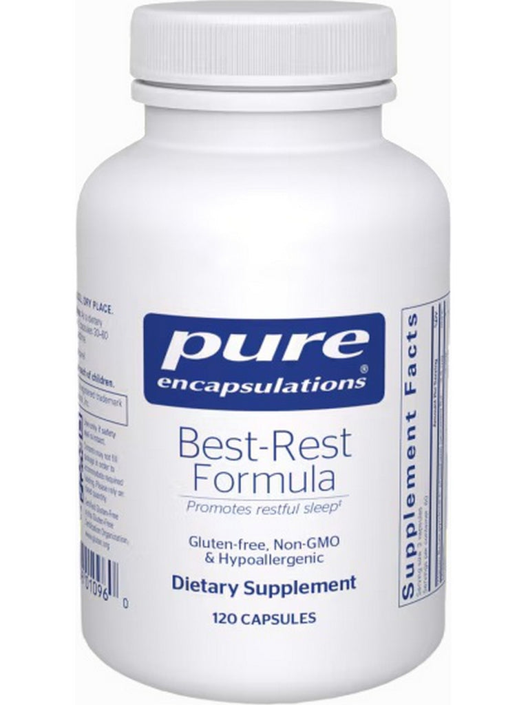 Pure Encapsulations, Best-Rest Formula, 120 caps