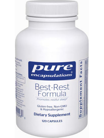 Pure Encapsulations, Best-Rest Formula, 120 caps