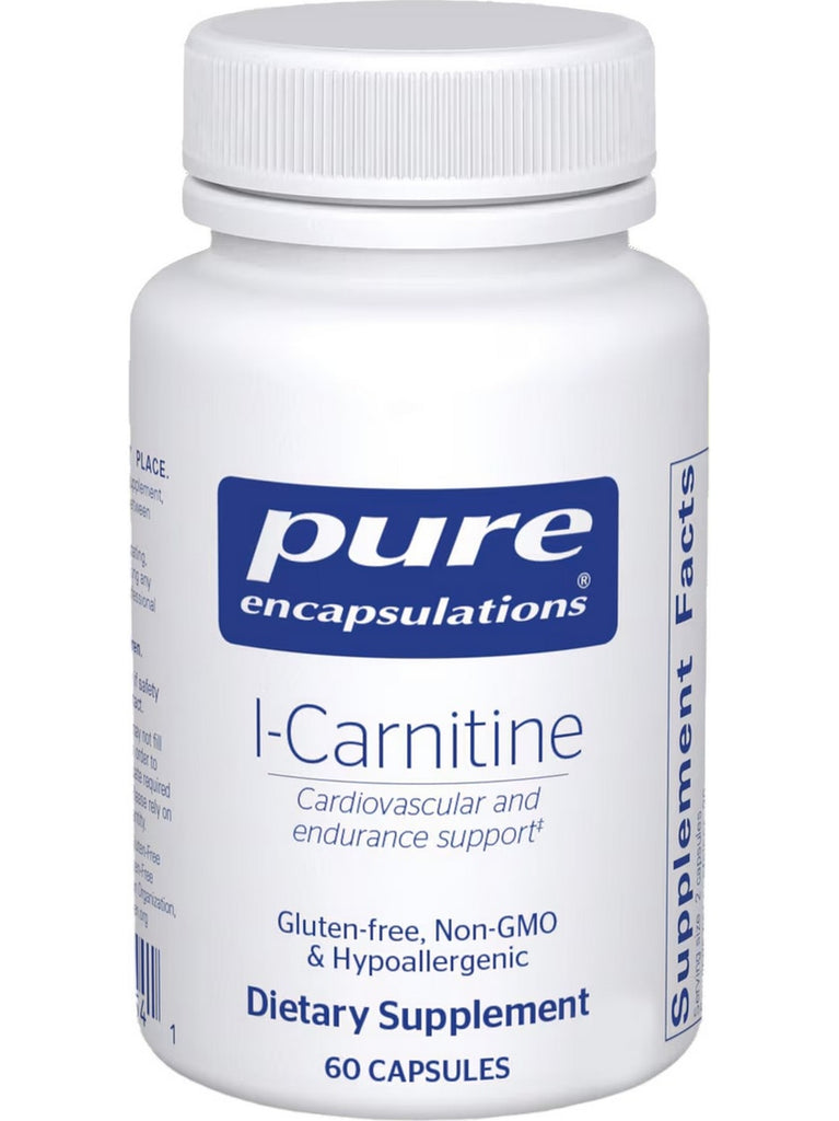 Pure Encapsulations, L-Carnitine, 340 mg, 60 vcaps