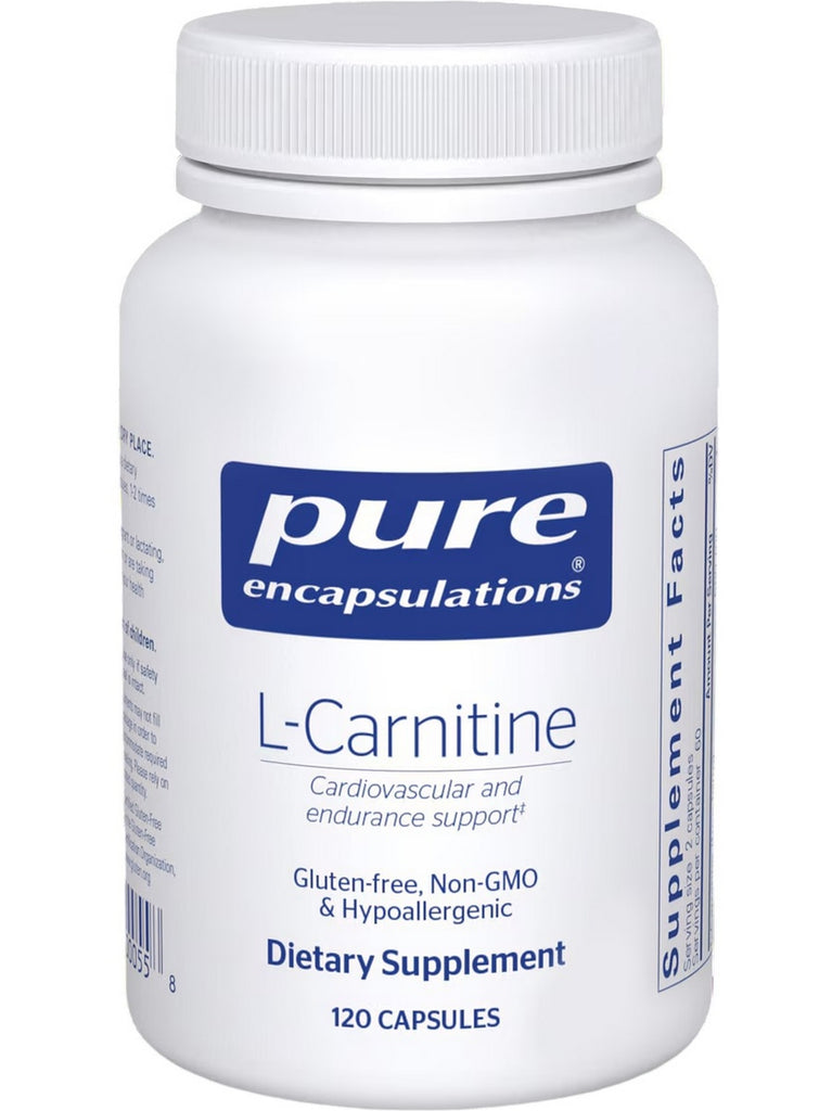 Pure Encapsulations, L-Carnitine, 340 mg, 120 vcaps