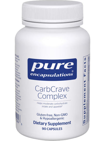 Pure Encapsulations, CarbCrave Complex, 90 vcaps