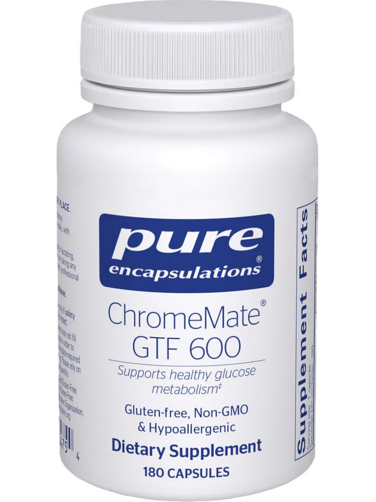 Pure Encapsulations, ChromeMate GTF 600, 180 vcaps
