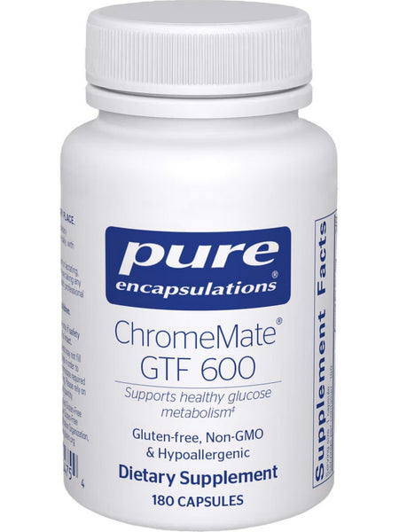Pure Encapsulations, ChromeMate GTF 600, 180 vcaps
