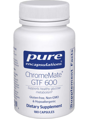 Pure Encapsulations, ChromeMate GTF 600, 180 vcaps