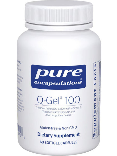 Pure Encapsulations, Q-Gel, 100 mg, 60 caps