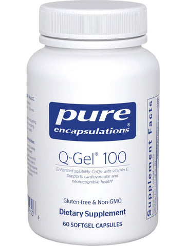 Pure Encapsulations, Q-Gel, 100 mg, 60 caps