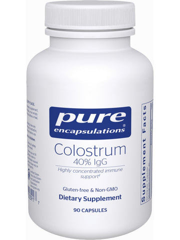 Pure Encapsulations, Colostrum 40% IgG, 450 mg, 90 vcaps