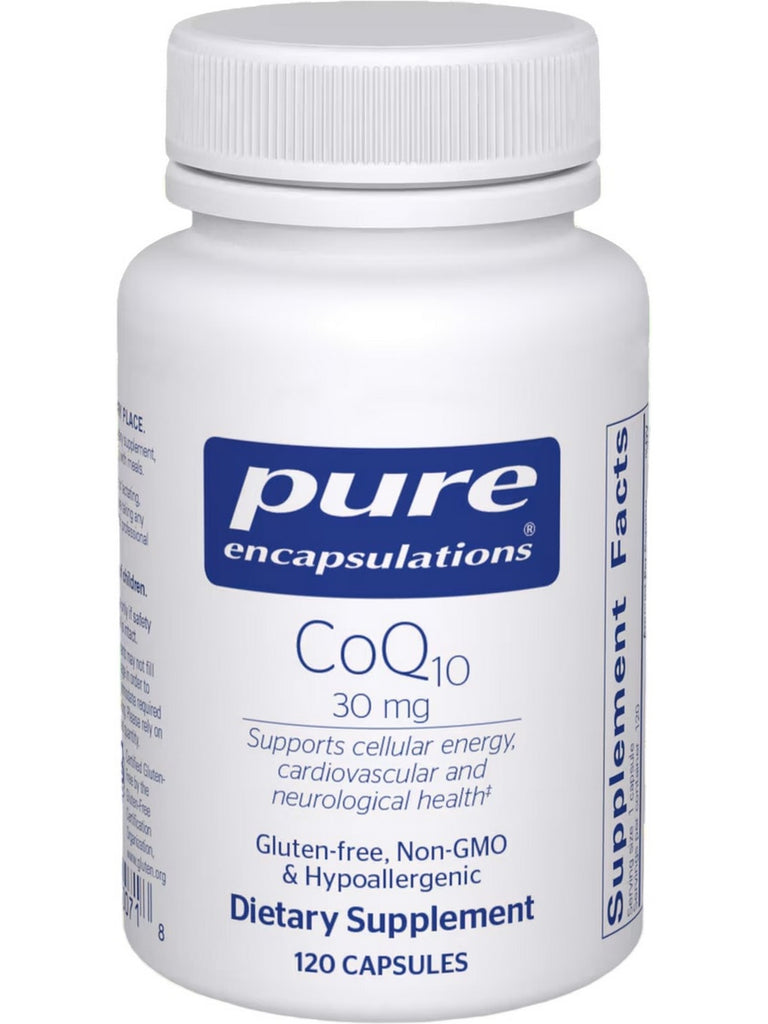 Pure Encapsulations, CoQ10, 30 mg, 120 vcaps