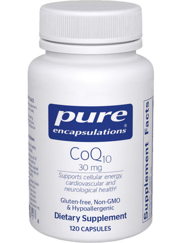Pure Encapsulations, CoQ10, 30 mg, 120 vcaps