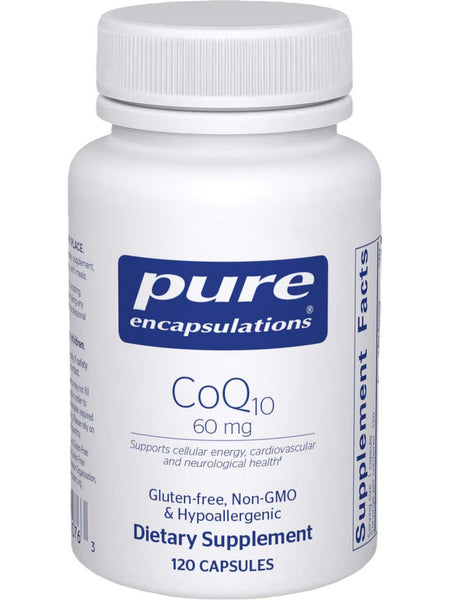 Pure Encapsulations, CoQ10, 60 mg, 120 vcaps