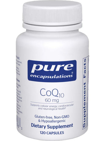 Pure Encapsulations, CoQ10, 60 mg, 120 vcaps