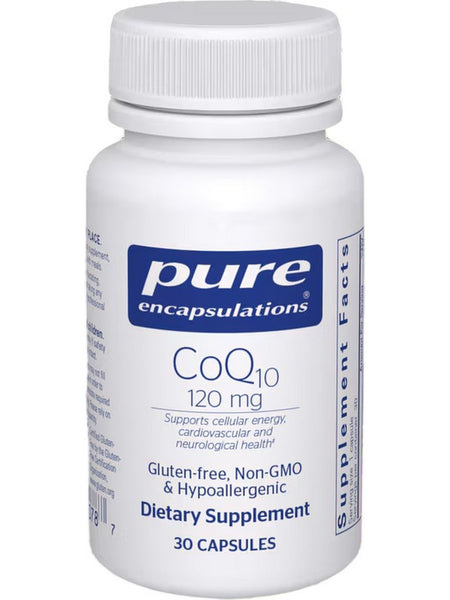 Pure Encapsulations, CoQ10, 120 mg, 30 vcaps