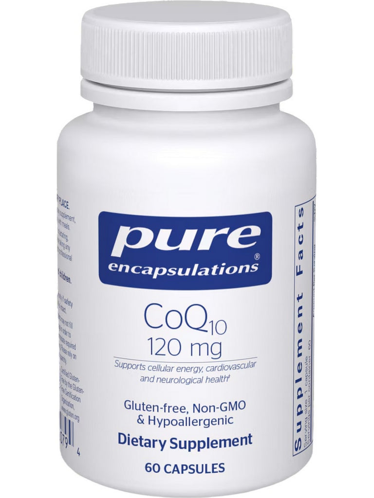 Pure Encapsulations, CoQ10, 120 mg, 60 vcaps