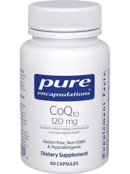 Pure Encapsulations, CoQ10, 120 mg, 60 vcaps