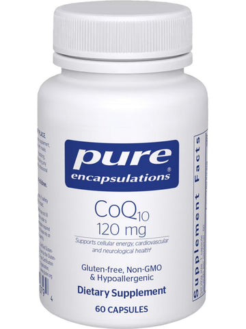 Pure Encapsulations, CoQ10, 120 mg, 60 vcaps