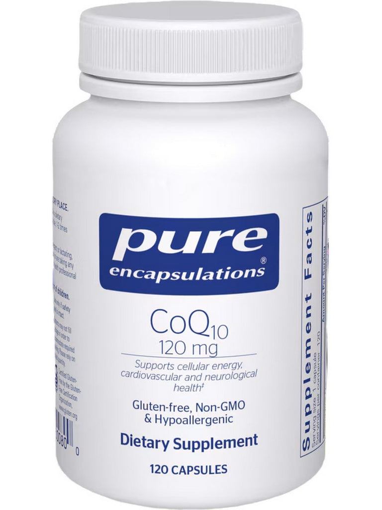 Pure Encapsulations, CoQ10, 120 mg, 120 vcaps