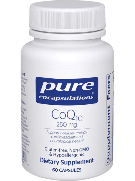 Pure Encapsulations, CoQ10, 250 mg, 60 vcaps