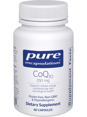 Pure Encapsulations, CoQ10, 250 mg, 60 vcaps