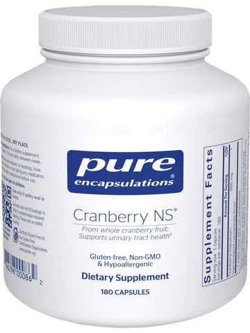 Pure Encapsulations, Cranberry NS, 500 mg, 180 vcaps