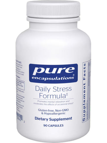 Pure Encapsulations, Daily Stress Formula, 90 caps
