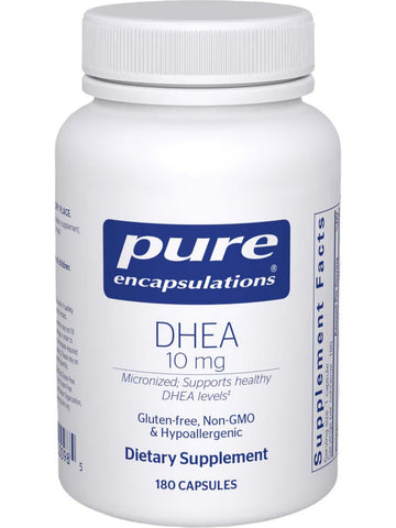 Pure Encapsulations, DHEA, 10 mg, 180 Capsules