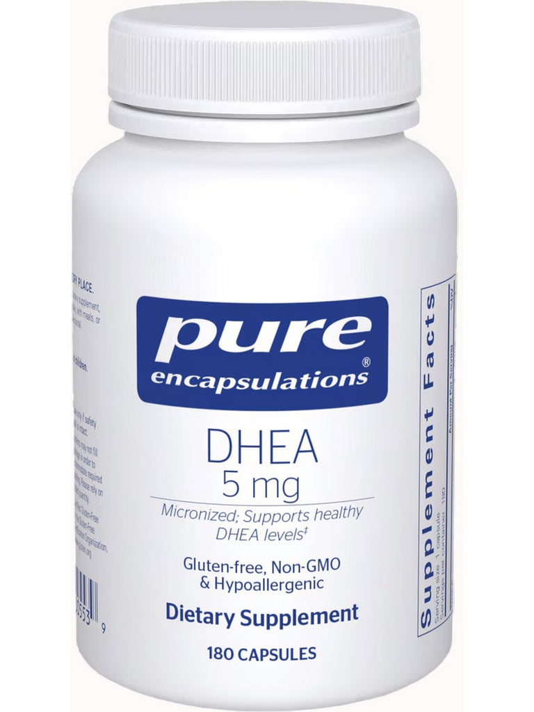 Pure Encapsulations, DHEA, 5 mg, 180 Capsules