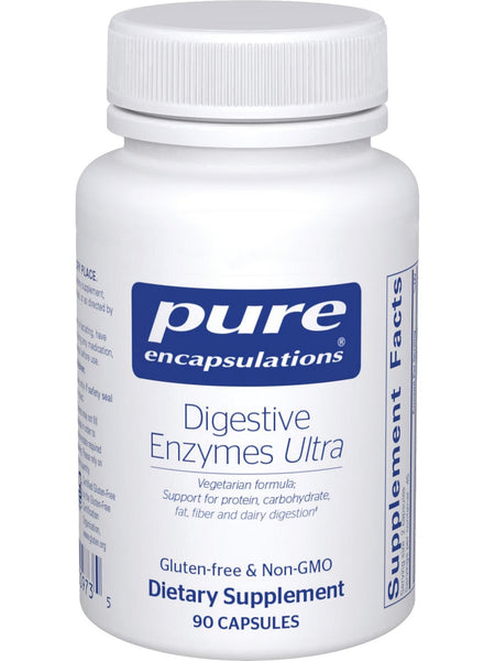 Pure Encapsulations, Digestive Enzymes Ultra, 90 Capsules
