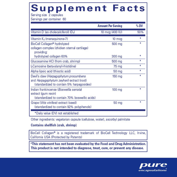 Pure Encapsulations, Disc-Flex, 120 Capsules