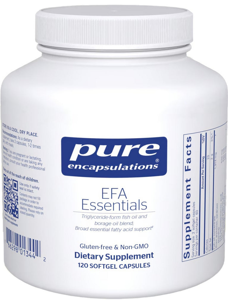 Pure Encapsulations, EFA Essentials, 120 softgels