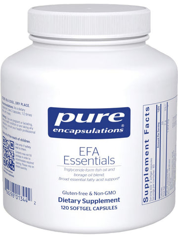 Pure Encapsulations, EFA Essentials, 120 softgels