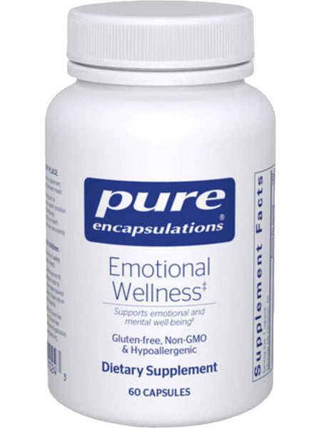 Pure Encapsulations, Emotional Wellness, 60 vcaps
