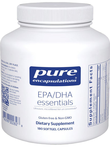 Pure Encapsulations, EPA/DHA Essentials, 1000 mg, 180 gels