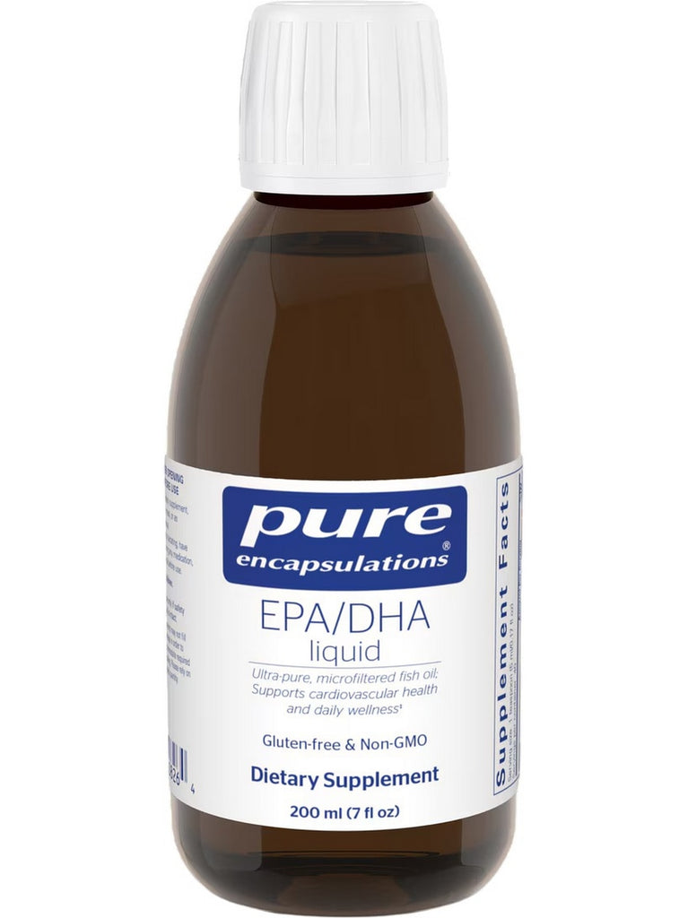 Pure Encapsulations, EPA/DHA liquid, 200 ml