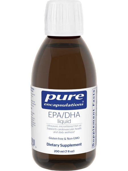Pure Encapsulations, EPA/DHA liquid, 200 ml