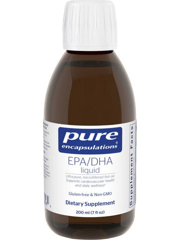 Pure Encapsulations, EPA/DHA liquid, 200 ml