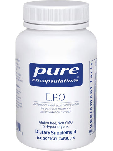 Pure Encapsulations, E.P.O. (evening primrose oil), 100 gels