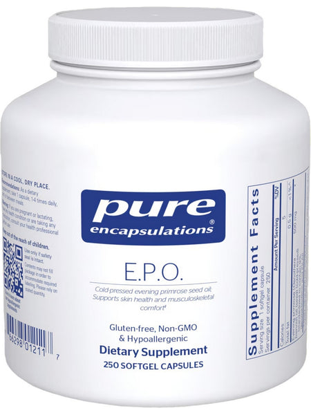 Pure Encapsulations, E.P.O. (evening primrose oil), 250 gels