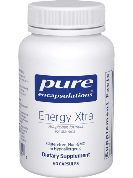 Pure Encapsulations, Energy Xtra, 60 caps