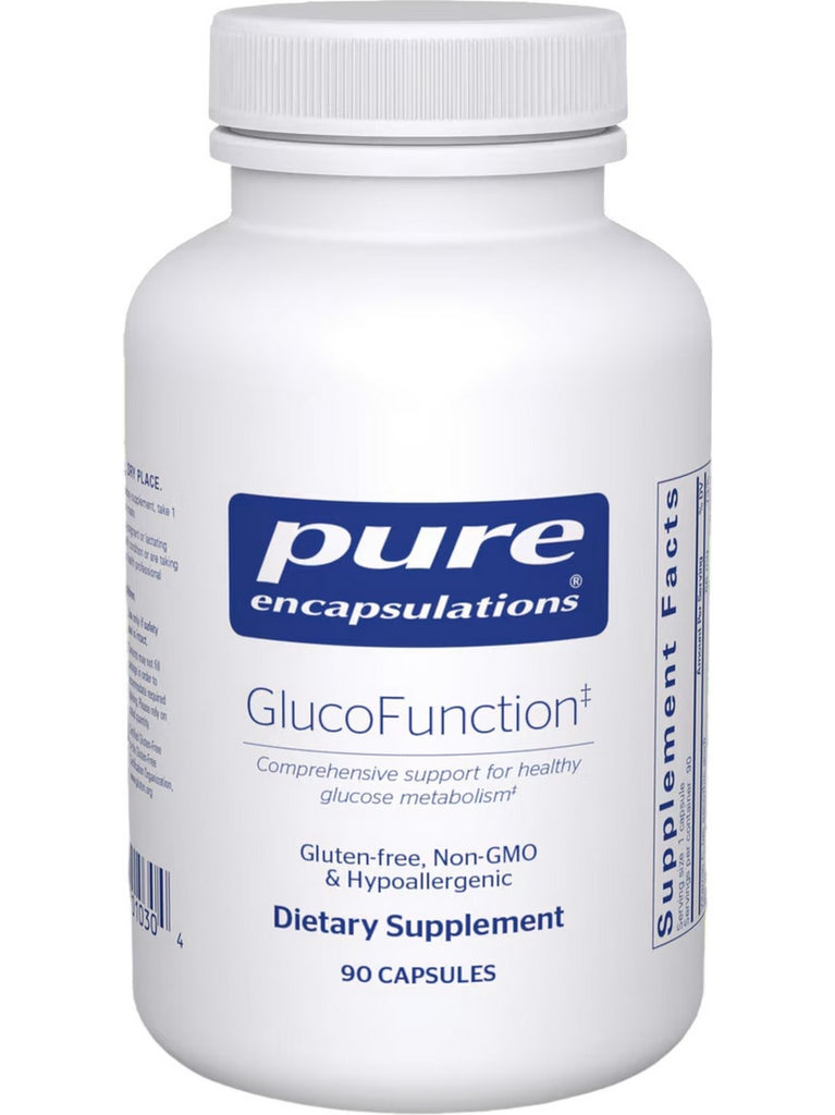 Pure Encapsulations, GlucoFunction, 90 vcaps