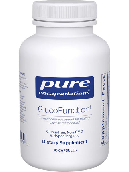 Pure Encapsulations, GlucoFunction, 90 vcaps