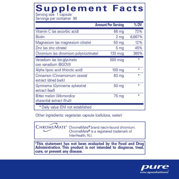 Pure Encapsulations, GlucoFunction, 90 Capsules
