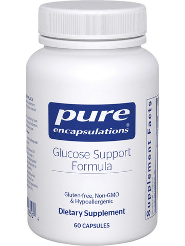 Pure Encapsulations, Glucose Support Formula, 60 vcaps
