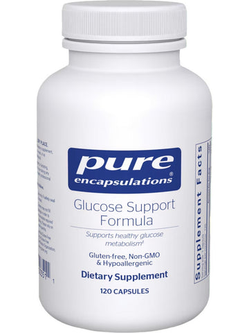 Pure Encapsulations, Glucose Support Formula, 120 vcaps