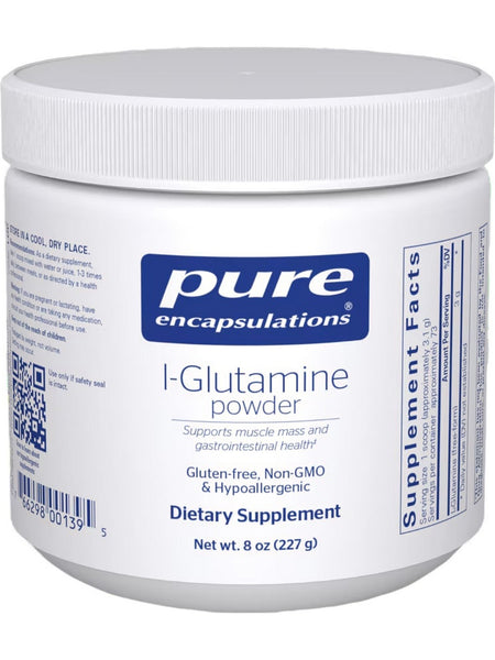 Pure Encapsulations, L-Glutamine Powder, 8 oz