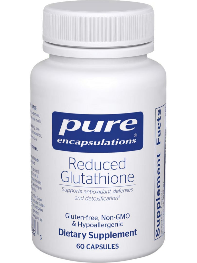 Pure Encapsulations, Reduced Glutathione, 100 mg, 60 vcaps