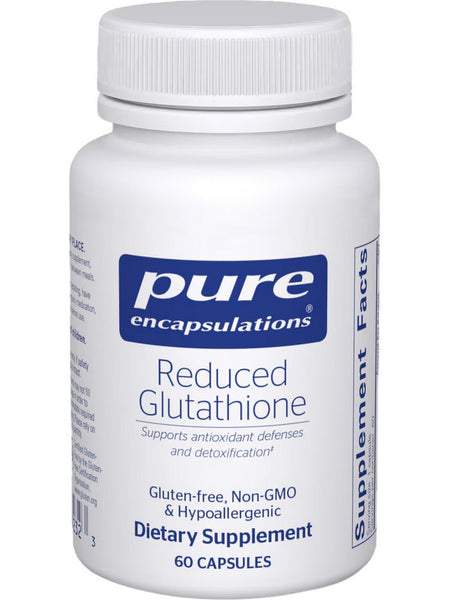 Pure Encapsulations, Reduced Glutathione, 100 mg, 60 vcaps