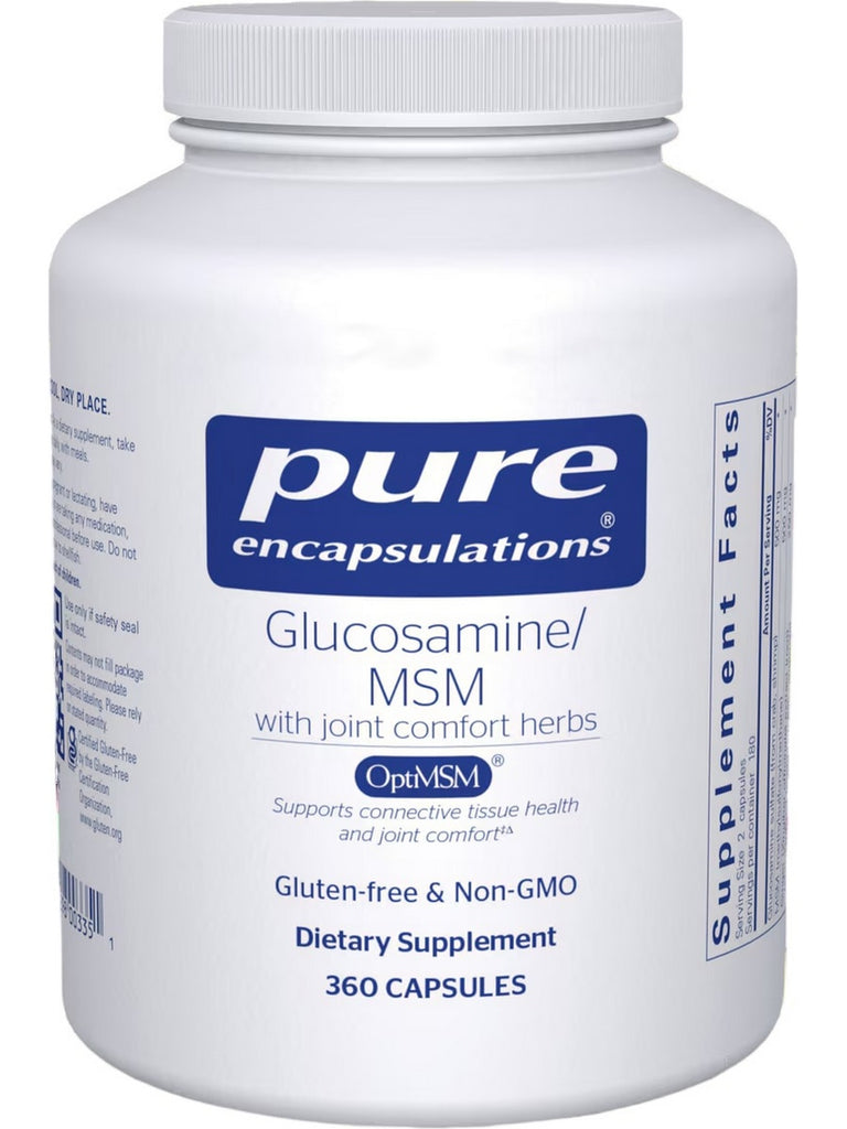 Pure Encapsulations, Glucosamine MSM w/Joint Comfort, 360vcaps
